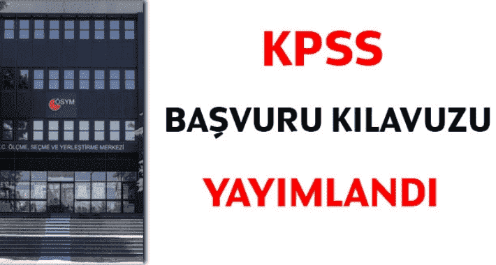 2022 KPSS başvuruları başladı