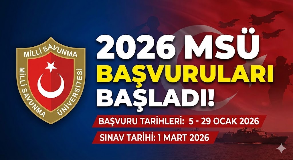 2026 MSÜ Başvuruları Başladı! Sınav Tarihi ve Başvuru Şartları Neler?