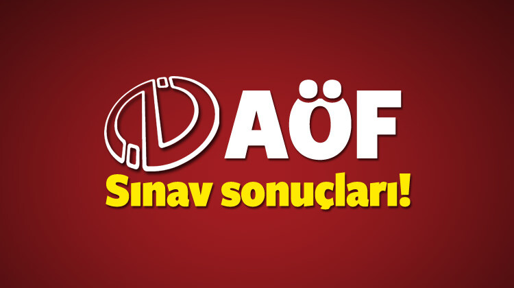 AÖF sınav sonucu öğrenme ekranı ve sorgulama sayfası