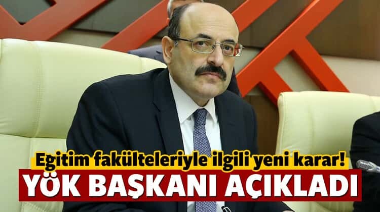 Eğitim Fakülteleri içinde Başarı Sırası Barajı Uygulaması Getiriliyor