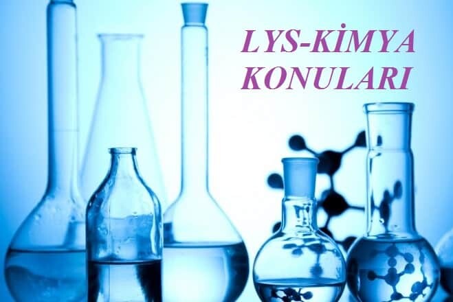 2018 LYS Kimya Konuları Soru Dağılımı